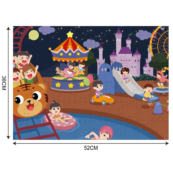 60pcs Illustration Series Puzzle