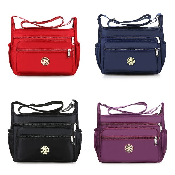 Multi-layer lightweight crossbody bag