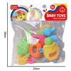 6 (pcs) Cartoon puzzle soothing baby gum toy set,Plastic【English Packaging】_P03003314_3_m