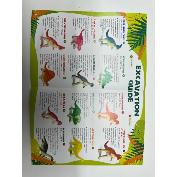 Digging Dinosaur Egg Set (12 1.5-inch Colored Dinosaurs)