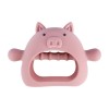 Piggy Hand Grip Teether,one colour only,Silica gel【Packaging without Words】_P02840924_2_m