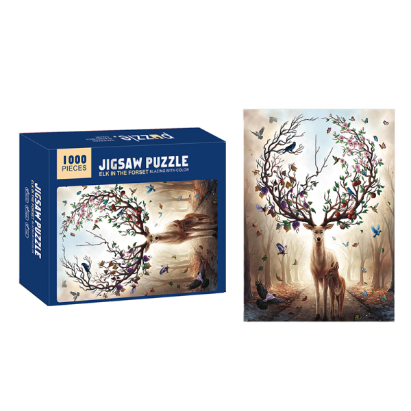 Deer Puzzle,paper【English Packaging】_201954661_hd