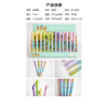 48PCS Colorful Rose Ballpoint Pen,Mix color,Plastic【English Packaging】_P02758663_10_m