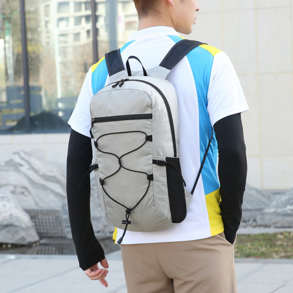 Folding ultra lightweight portable storage travel backpack