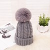 Pom Pom Padded Hat,Women,56-58CM,Winter Hat,100% acrylic【Packaging without Words】_P02671978_7_m