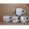 350mlLOVE Ceramic Mug,Mix color,Ceramics【Packaging without Words】_201634256