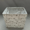 Love fabric dirty clothes basket folding storage basket laundry basket 【 35 * 25 * 30CM 】,one colour only,Textile【Packaging without Words】_P03048708_2_m