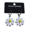 12PCS Resin 8-piece Flower Earrings,resin【English Packaging】_201349012