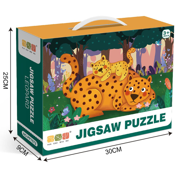 48pcs illustration series puzzle pieces