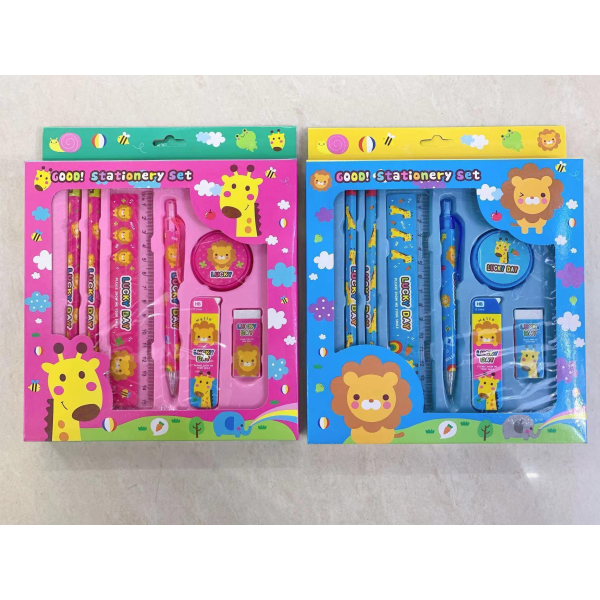 Stationery set,Mix color,wood【English Packaging】_201519183_hd