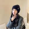 Monogrammed embroidered caps,Women,56-60CM,Winter Hat,100% acrylic【Packaging without Words】_P02671629_2_m