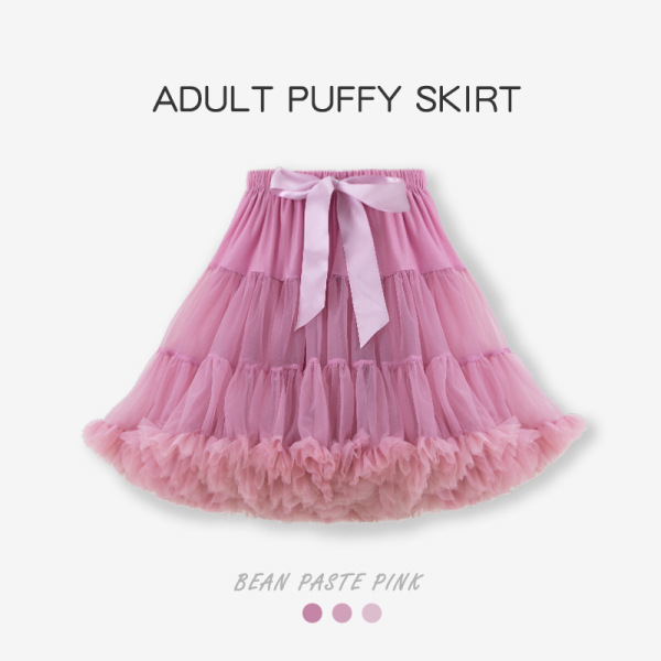 Adult Lolita Puffy Mesh Dresses