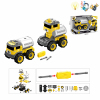 take-apart truck set With battery Lights Music Plastic【English Packaging】_200794649