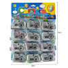 12PCS Серебряный фотоаппарат. пластик【Упаковка на английском языке】_201231282