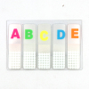 5PCS bookmark Plastic【English Packaging】_200751613