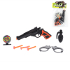 Guns, handcuffs, grenades.,Soft bullet,Submachine gun,Solid color,With target,Plastic【English Packaging】_201155659