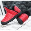 Padded men's and women's waterproof and sandproof warm shoes,Couples,#36,Red,20,OPP bag,OPP bag,Polyester【Packaging without Words】_201633459