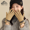 Warm winter cycling touch screen padded thin bow gloves,Women,Uni size,split-finger gloves,100% polyester fiber【Chinese Packaging】_P02703559_3_m