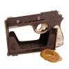 gun set Pattern Pistol
 Solid color wood【English Packaging】_200723302