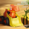 4 Styles Dinosaur Construction Vehicle Push to Slide Variable,Pressure,Solid color,Plastic【English Packaging】_P02938032_3_m