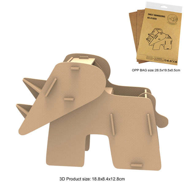 12(pcs)Rhino Shelf Puzzle,paper【English Packaging】_201724954_hd