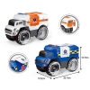 Ambulance+Police Vehicle Inertia Non-transparent wheels Police Rescue Plastic【English Packaging】_P01738817_2_m