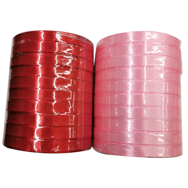 10PCS satin ribbons