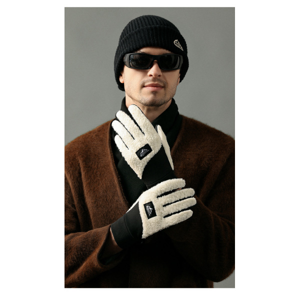 Пуховые теплые перчатки означают перчатки мужчина М 100% капрон