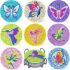 6PCS Diamond Painting Coasters,Multiple styles,Plastic【Packaging without Words】_P02523550_8_m