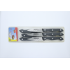 6PC Black Handle Peeler Knife Set,one colour only,Metal【English Packaging】_P02557945_2_m