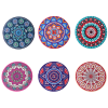 6PCS Diamond Painting Coasters,Multiple styles,Plastic【Packaging without Words】_201368342