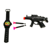 gun set Soft bullet Pistol
 Solid color With target Plastic【English Packaging】_P01969099_5_m