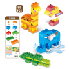 90pcs Cute Fun Zoo Building Blocks Plastic【Chinese Packaging】_201175758_1_m