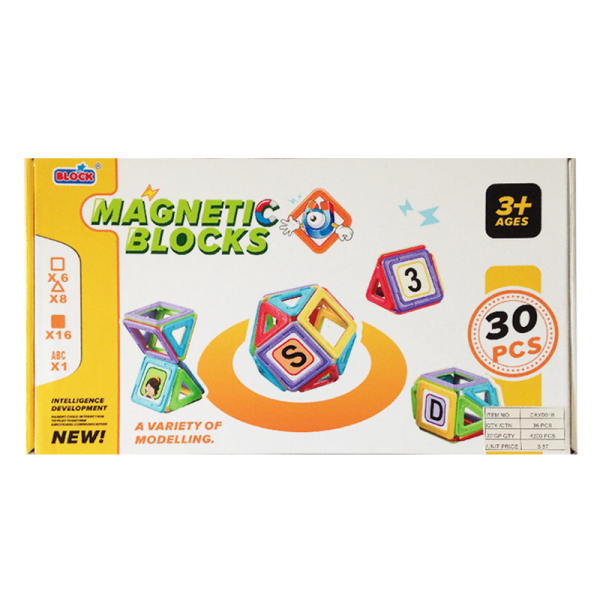 30pcs blocks Magnetic magnet【English Packaging】_200132680_hd