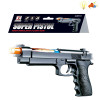 gun Electric Can rotate Pistol
 Lights Sound IC without language Solid color Plastic【English Packaging】_200107346