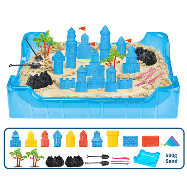 500g Space Sand Scene Set + Sand Tray