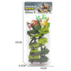 4 (pcs) Solid Dinosaur+Dinosaur Power Car Set,Plastic【English Packaging】_P03028382_3_m