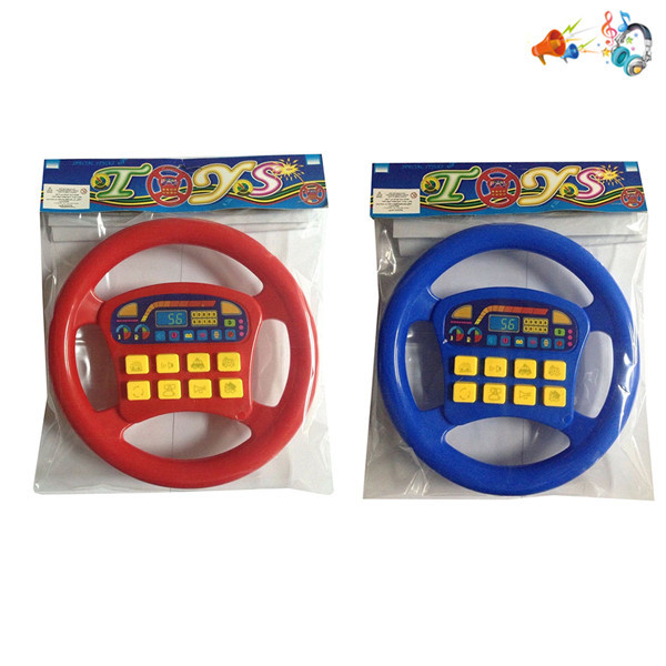 Steering wheel Electric Sound Music English language IC Plastic【English Packaging】_200492021_hd