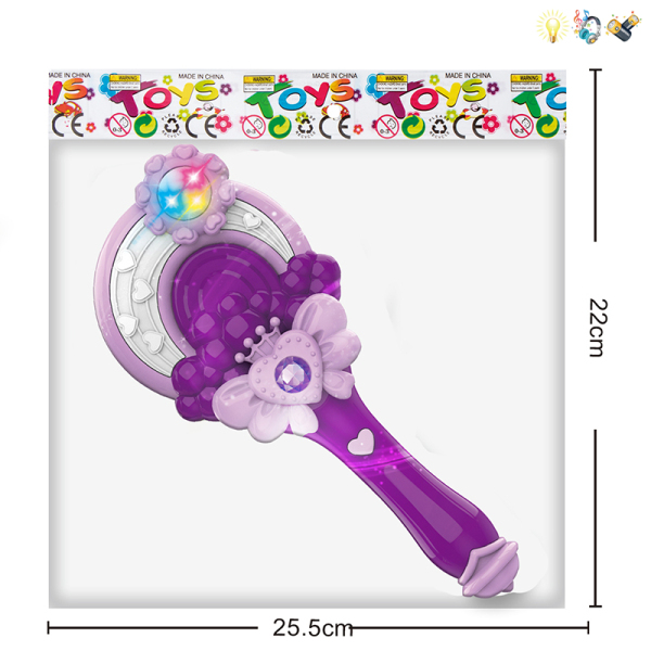 Princess Transformation Magic Wand - Lollipop Style 2 Colors