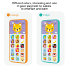 Russian learning toy rechargeable cell phone,Botton-press,Realistic,Electric,Lights,Sound,Music,Russian language IC,With battery,Plastic【Russian Packaging】_P02846864_4_m