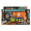 gun set Soft bullet Table tennis Pistol
 Solid color With target Plastic【English Packaging】_200979333