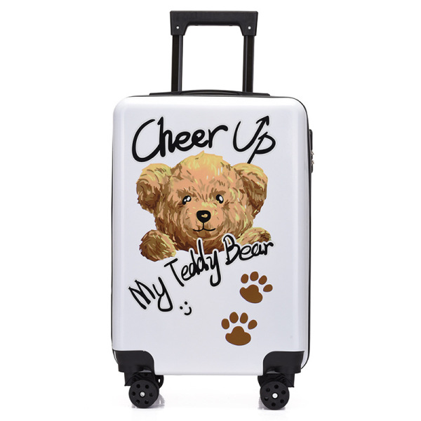 20 inch cartoon luggage universal wheel suitcase