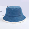 Corduroy cap Unisex 56-58CM 100% polyester fiber 【Packaging without Words】_P02611220_7_m