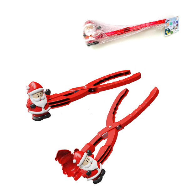 Santa Claus Snow Clip