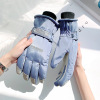 Warm and plush thick outdoor cycling waterproof gloves,Women,Uni size,split-finger gloves,100% polyester fiber【Packaging without Words】_201570409_1_m