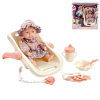 Dolls with cradles, cutlery, bottles, pacifiers, and bells 9 inches 【English Packaging】_201323039