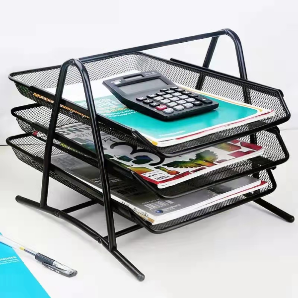 Iron net file tray