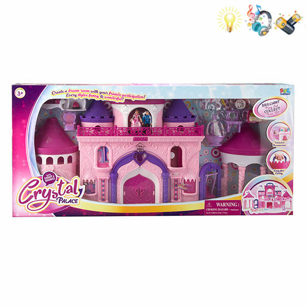 Castle set Lights Music IC without language With battery Plastic【English Packaging】_200280821_hd