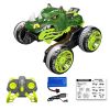 Remote Control Dance To jump2.4G explosive claw rhinoceros stunt car 2-color 6 directions Lights Sound Music IC without language Remote controller excludes batteries,toy includes batteries Plastic【English Packaging】_P02633295_3_m