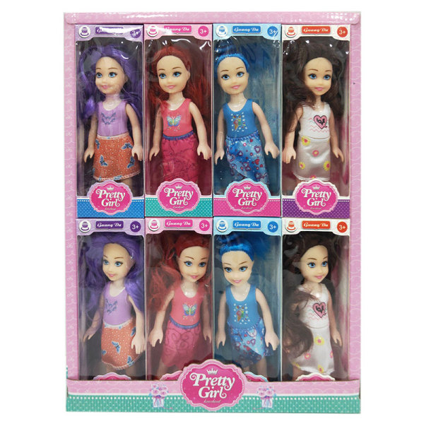 16PCS Doll 6 inches Plastic【English Packaging】_200740264_hd